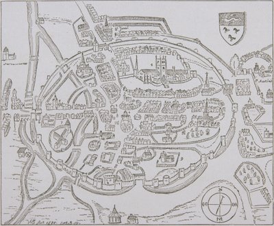 Canterbury, 1588 by English School